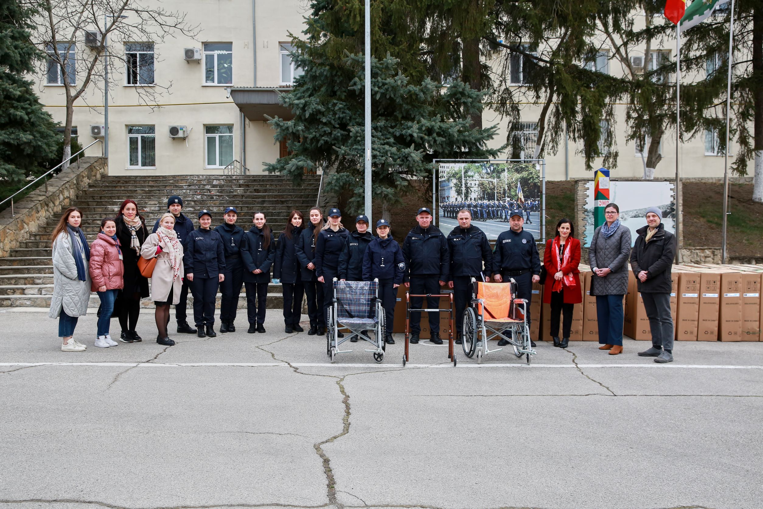 Wheelchairs donation to Border Police
