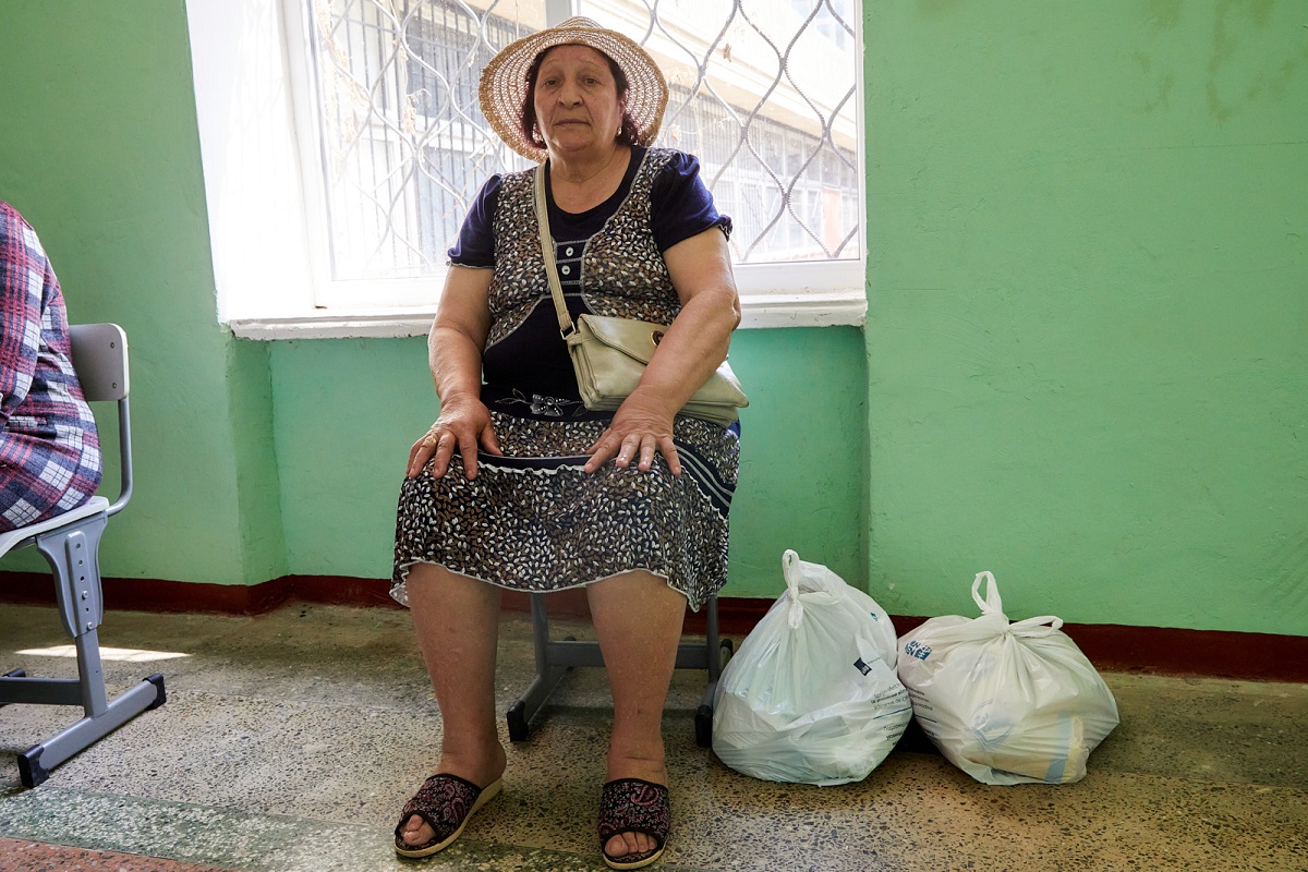 Maria Mircea, beneficiary from Hincesti district. Photo Credit: UN Women / Aurel Obreja