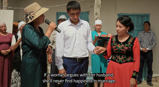 “Grab and Run” the film which portrays the subject of forced marriages in Kyrgyzstan will be screened in Chisinau