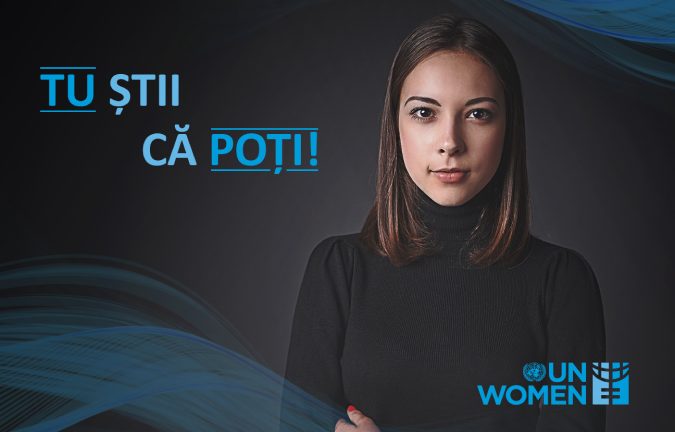 UN Women Moldova launches the campaign “You Know You Can”