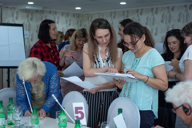 GRB Watchdog reporting training for civil society in Moldova