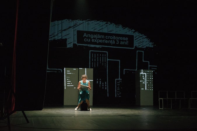 “Liberă”, a theater performance about prejudices and stereotypes, played in Chisinau, Moldova