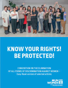 Know your rights! Be protected! Convention on the Elimination of all Forms of Discrimination against Women – Easy-Read-version of selected articles
