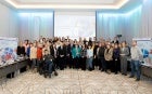 group photo peace building